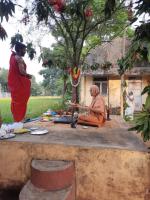 HH Shrimat Sadyojat Swamiji performing Shami-Puja at Shirali  (2020)